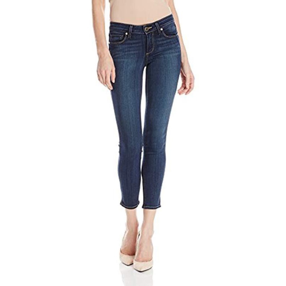 Paige Verdugo Crop Skinny Ankle Jeans in Vista